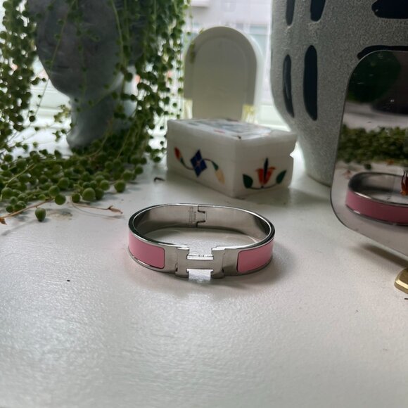 Hermes Clic H Bangle Bracelet - Picture 3 of 10